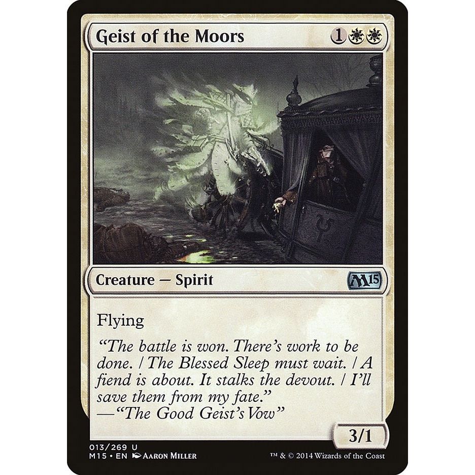 Image for Geist of the Moors (13) (M15) - Magic: The Gathering