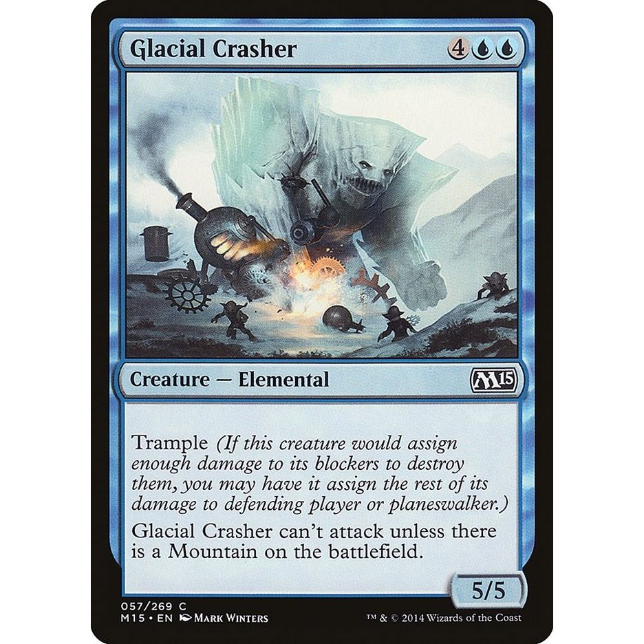 Image for Glacial Crasher (57) (M15) - Magic: The Gathering