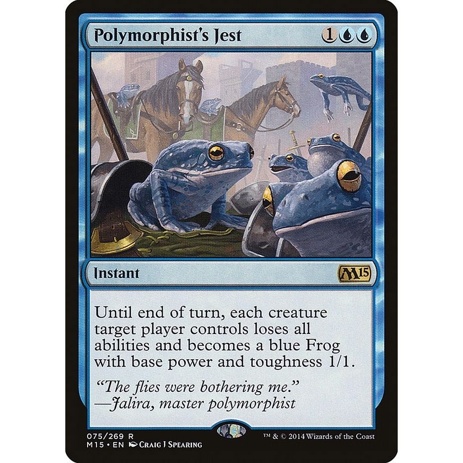 Image for Polymorphist's Jest (75) (M15) - Magic: The Gathering