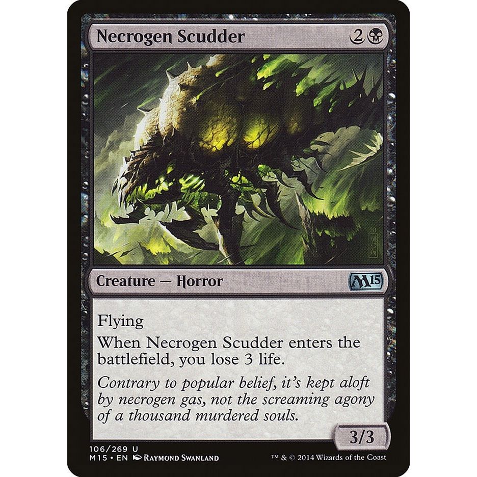 Image for Necrogen Scudder (106) (M15) - Magic: The Gathering