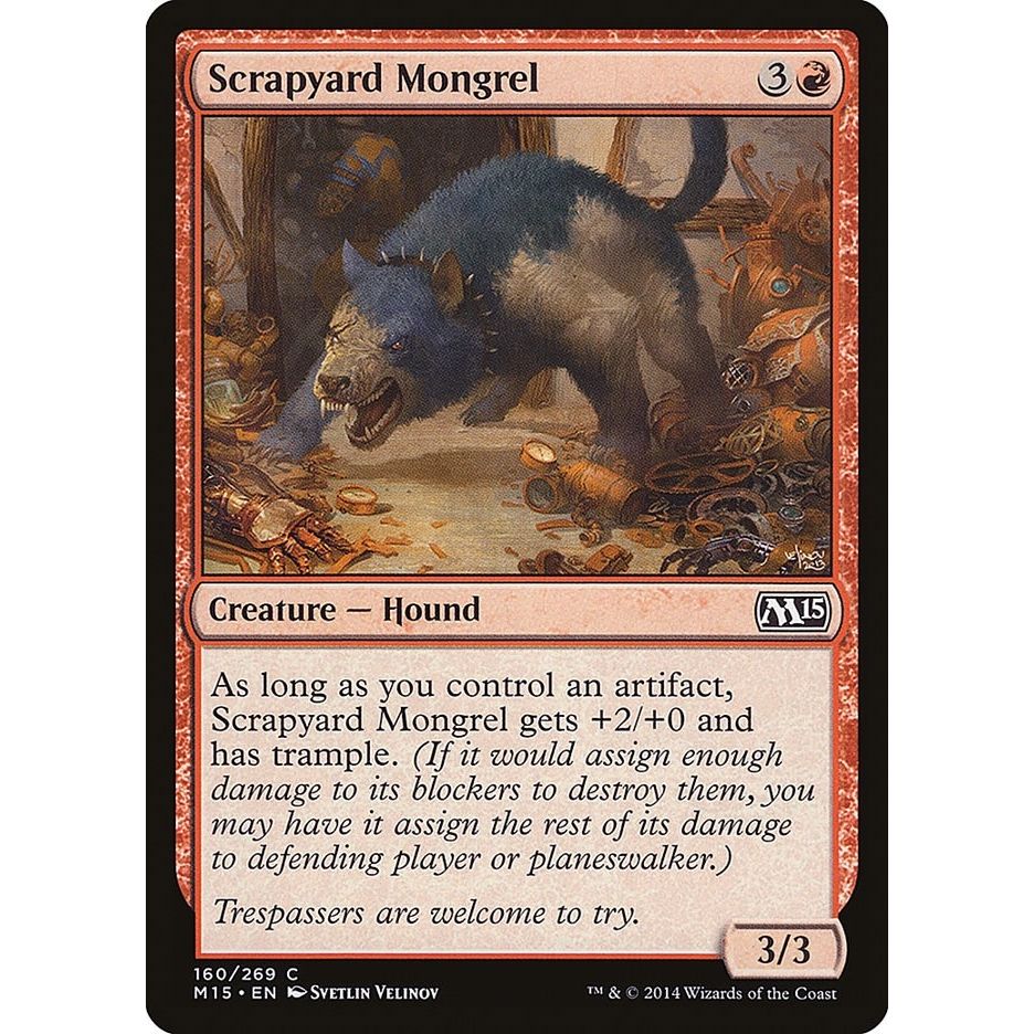 Image for Scrapyard Mongrel (160) (M15) - Magic: The Gathering