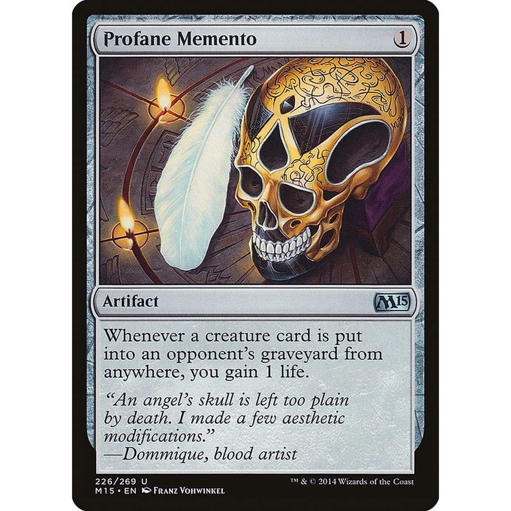 Image for Profane Memento (226) (M15) - Magic: The Gathering