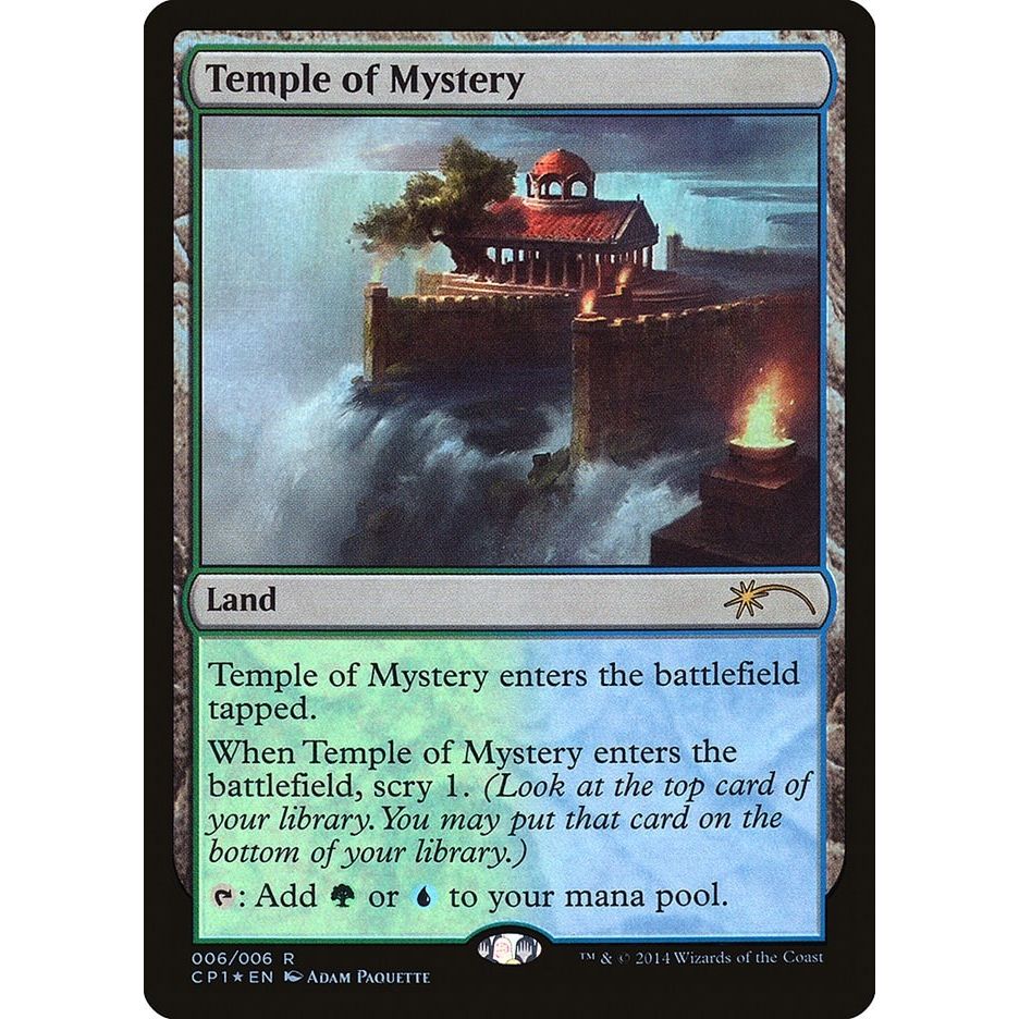 Image for Temple of Mystery (6) (UMP) - Magic: The Gathering