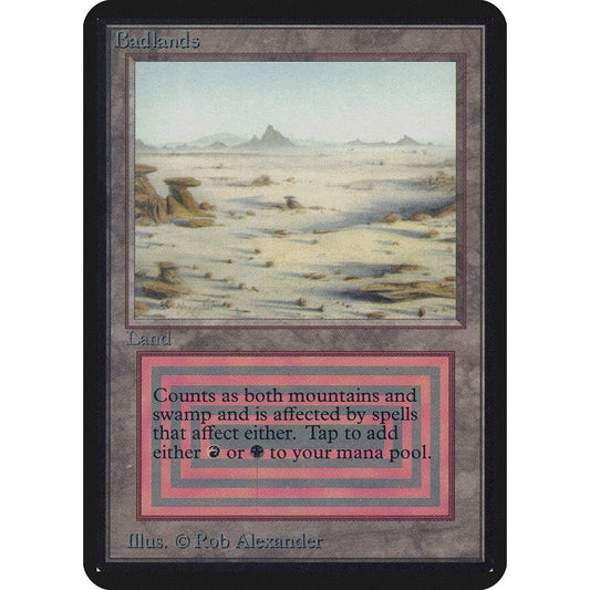 Image for Badlands (LEA) - Magic: The Gathering