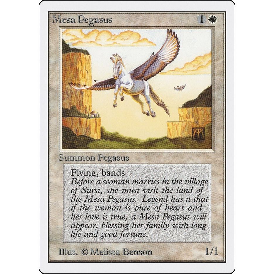 Image for Mesa Pegasus (2ED) - Magic: The Gathering