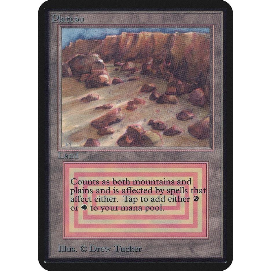 Image for Plateau (LEA) - Magic: The Gathering