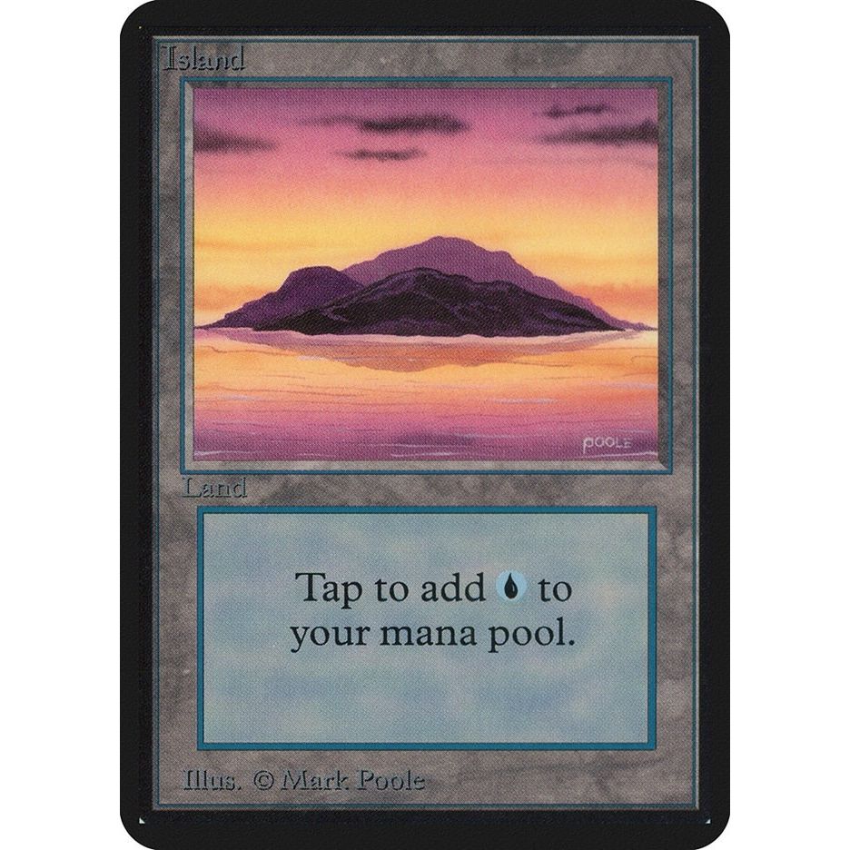 Image for Island (A) (LEA) - Magic: The Gathering