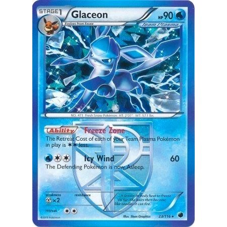Image for Glaceon - 23/116 (BW Plasma Freeze) (023/116) (PR) - Pokemon