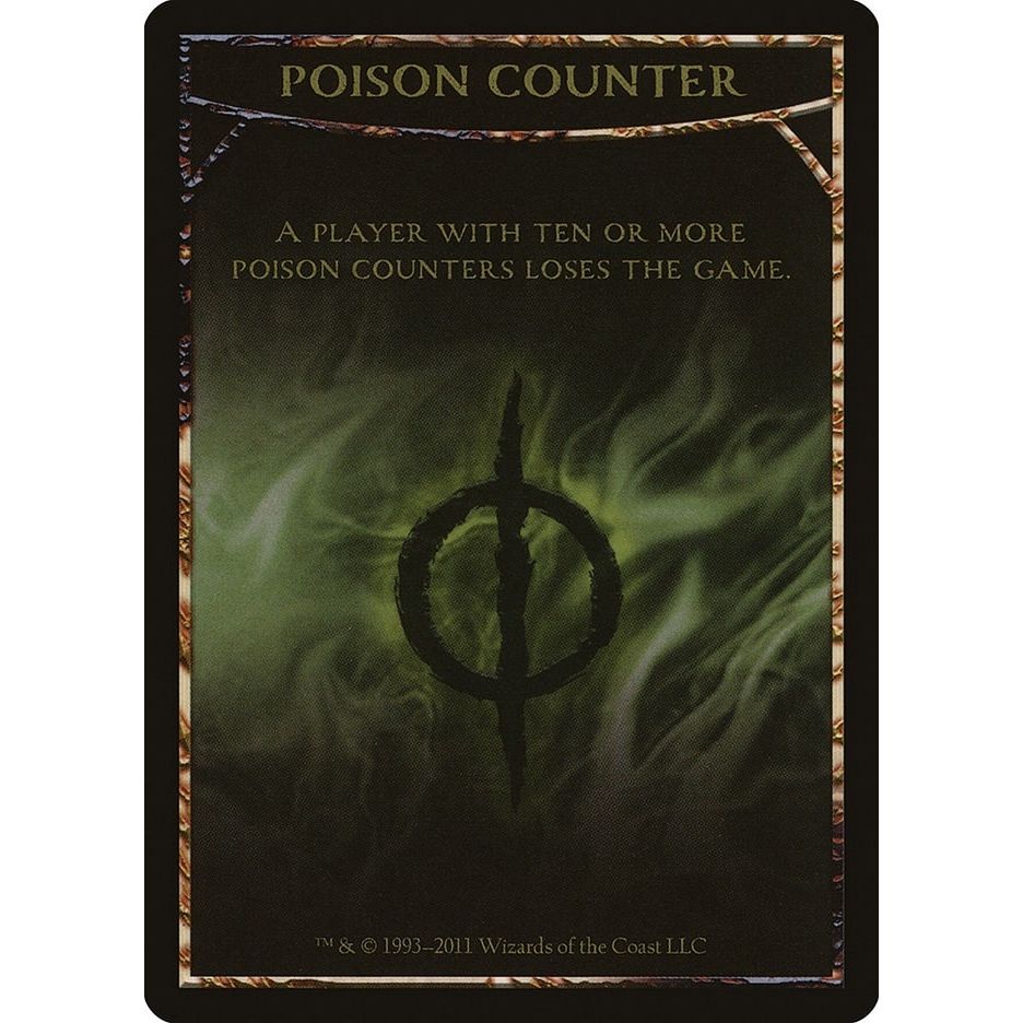 Image for Poison Counter Token (MBS) - Magic: The Gathering