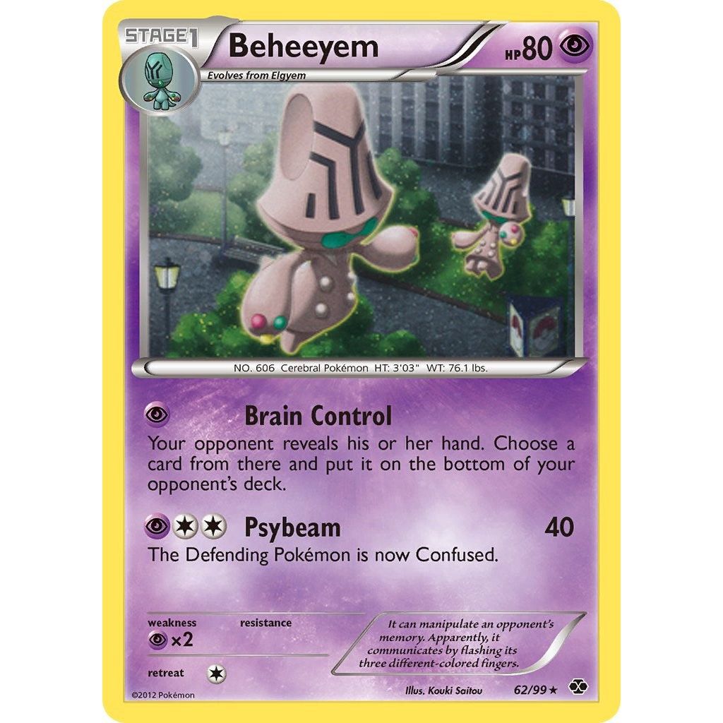 Image for Beheeyem - 62/99 (Cosmos Holo) (062/099) (BLE) - Pokemon