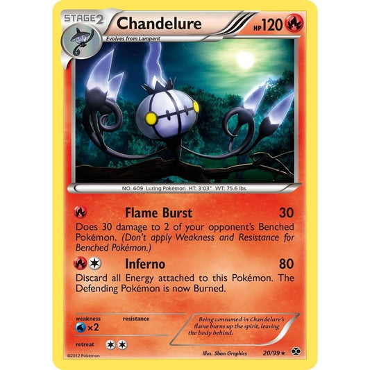 Image for Chandelure (20/99) (NXD) - Pokemon