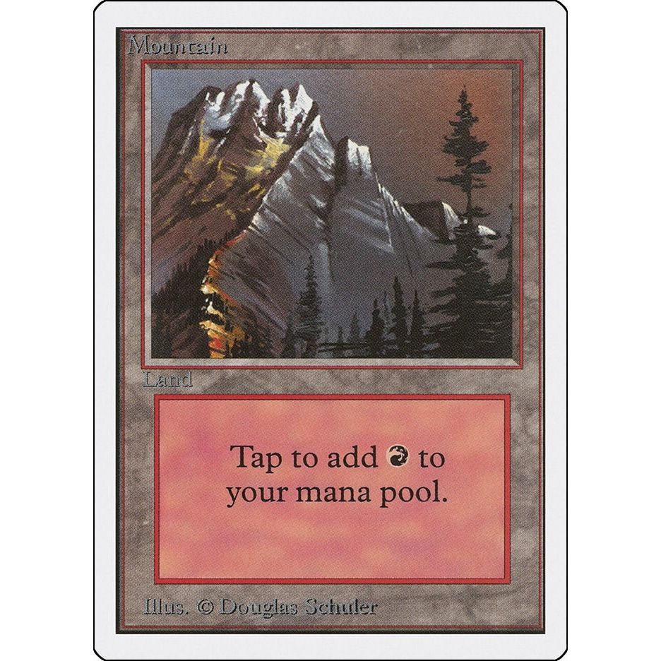 Image for Mountain (A) (2ED) - Magic: The Gathering