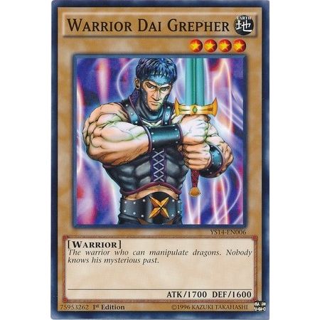 Image for Warrior Dai Grepher (YS14-EN006) (YS14) - YuGiOh