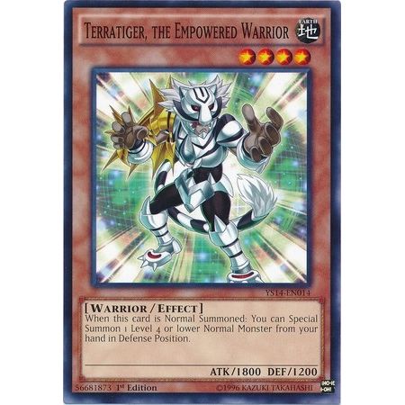 Image for Terratiger, the Empowered Warrior (YS14-EN014) (YS14) - YuGiOh