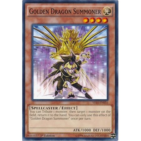 Image for Golden Dragon Summoner (YS14-EN016) (YS14) - YuGiOh