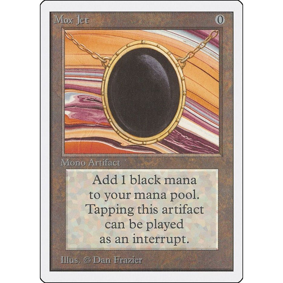 Image for Mox Jet (2ED) - Magic: The Gathering