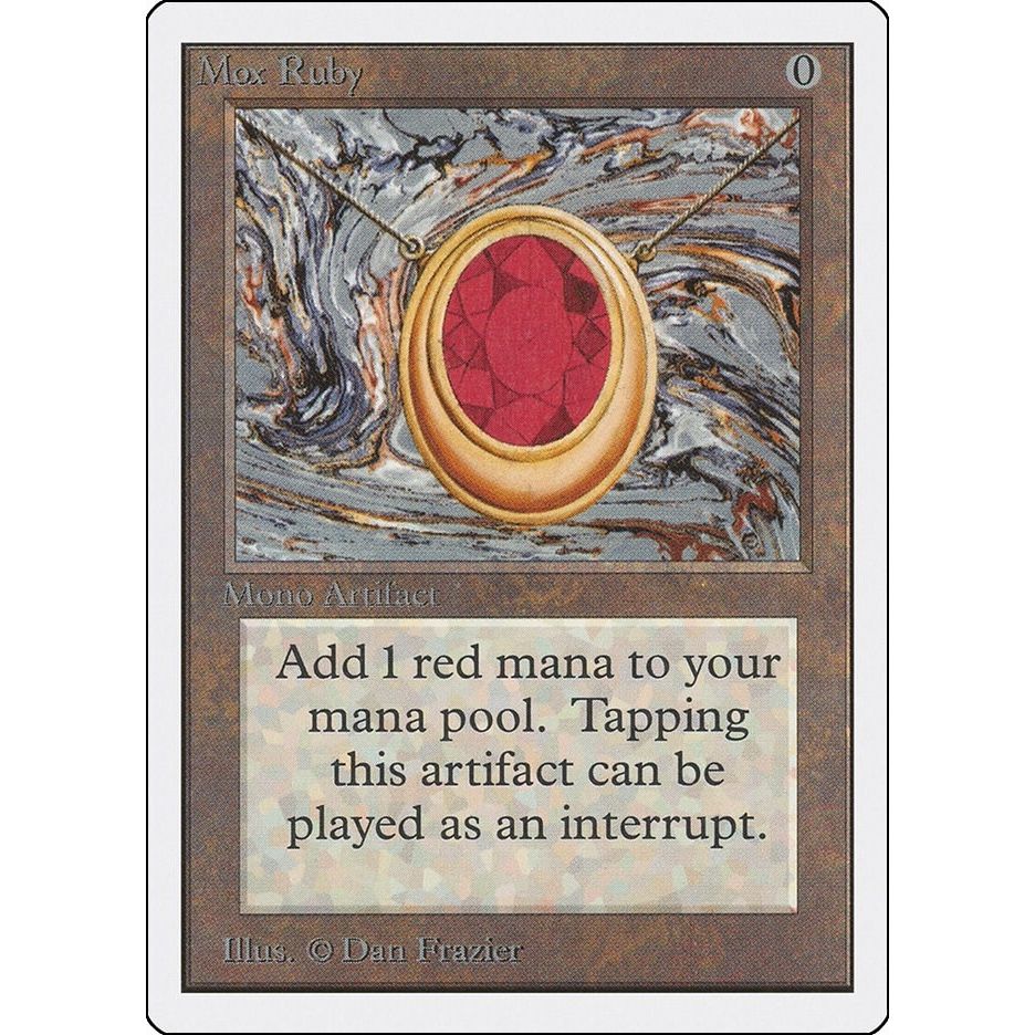 Image for Mox Ruby (2ED) - Magic: The Gathering