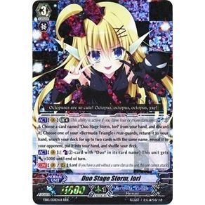 Image for Duo Stage Storm, Iori (Black) (EB10/001EN-B) (EB10) - Cardfight Vanguard
