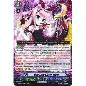 Image for Duo True Sister, Meer (Black) (EB10/003EN-B) (EB10) - Cardfight Vanguard
