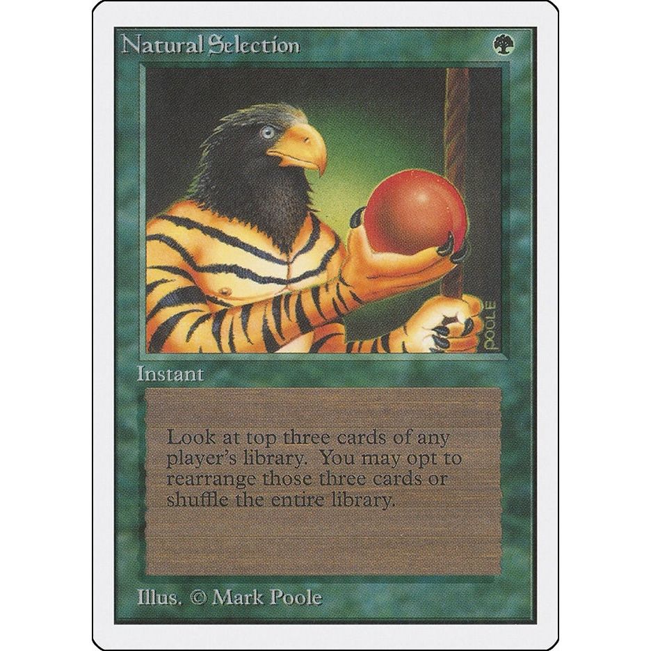 Image for Natural Selection (2ED) - Magic: The Gathering