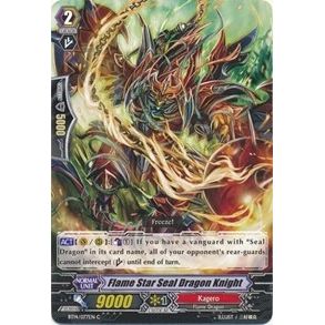 Image for Flame Star Seal Dragon Knight (BT14/077EN) (BT14) - Cardfight Vanguard
