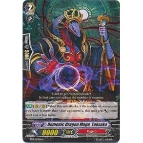 Image for Demonic Dragon Mage, Taksaka (BT14/079EN) (BT14) - Cardfight Vanguard