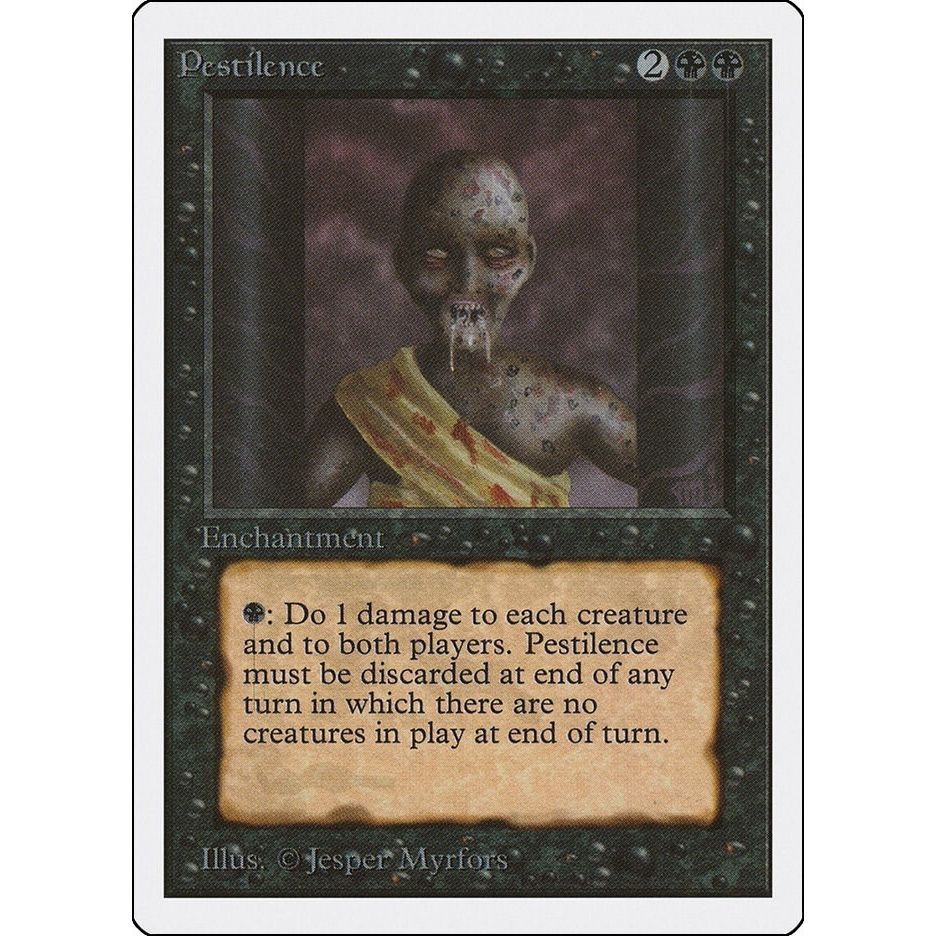 Image for Pestilence (2ED) - Magic: The Gathering