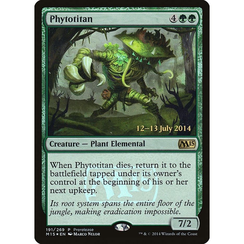 Image for Phytotitan (191) (PRE) - Magic: The Gathering