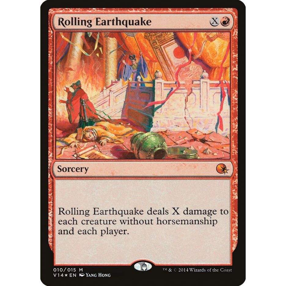Image for Rolling Earthquake (10) (V14) - Magic: The Gathering