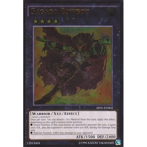 Image for Gagaga Cowboy (UTR) (AP05-EN002) (AP05) - YuGiOh
