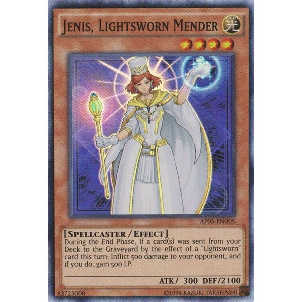 Image for Jenis, Lightsworn Mender (AP05-EN005) (AP05) - YuGiOh