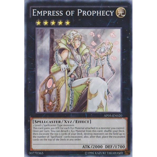 Image for Empress of Prophecy (AP05-EN020) (AP05) - YuGiOh
