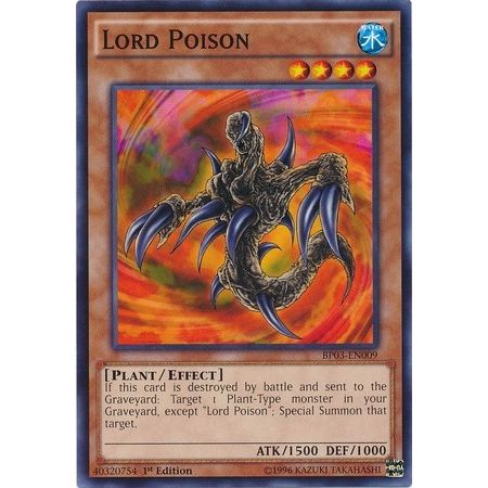 Image for Lord Poison (BP03-EN009) (BP03) - YuGiOh