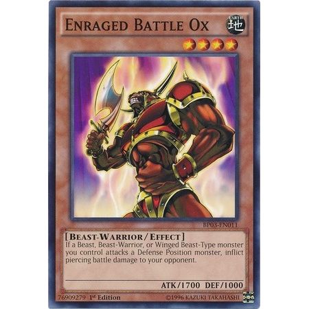 Image for Enraged Battle Ox (BP03-EN011) (BP03) - YuGiOh