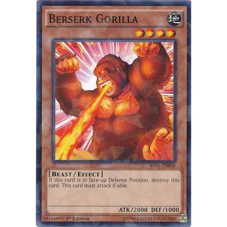 Image for Berserk Gorilla (Shatterfoil) (BP03-EN008) (BP03) - YuGiOh