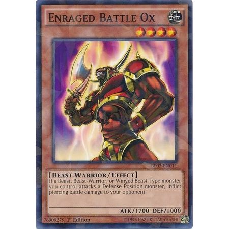Image for Enraged Battle Ox (Shatterfoil) (BP03-EN011) (BP03) - YuGiOh