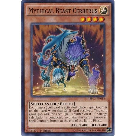 Image for Mythical Beast Cerberus (BP03-EN018) (BP03) - YuGiOh