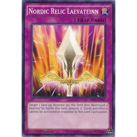 Image for Nordic Relic Laevateinn (BP03-EN221) (BP03) - YuGiOh