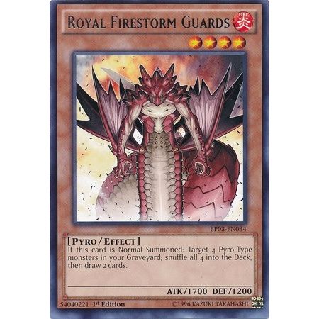 Image for Royal Firestorm Guards (BP03-EN034) (BP03) - YuGiOh