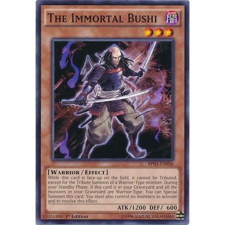Image for The Immortal Bushi (BP03-EN036) (BP03) - YuGiOh