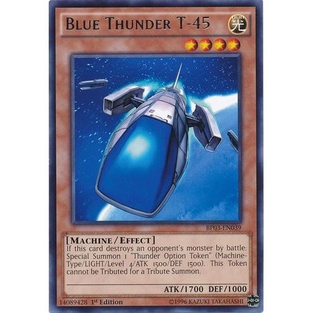 Image for Blue Thunder T-45 (BP03-EN039) (BP03) - YuGiOh