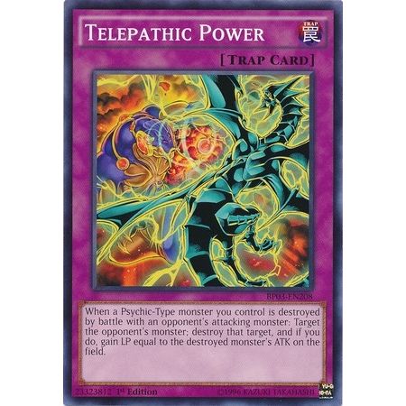 Image for Telepathic Power (BP03-EN208) (BP03) - YuGiOh