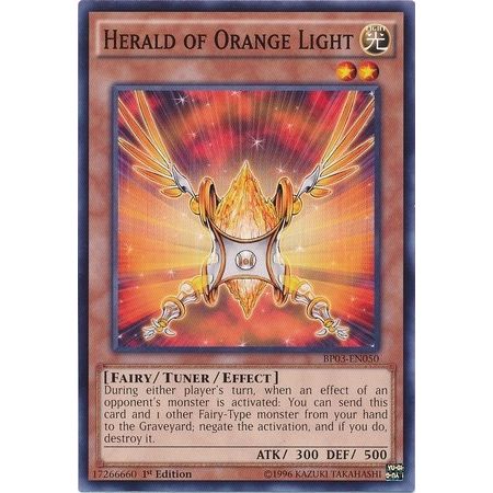 Image for Herald of Orange Light (BP03-EN050) (BP03) - YuGiOh