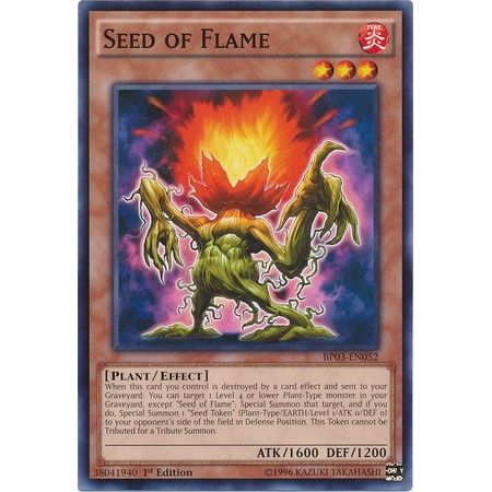 Image for Seed of Flame (BP03-EN052) (BP03) - YuGiOh