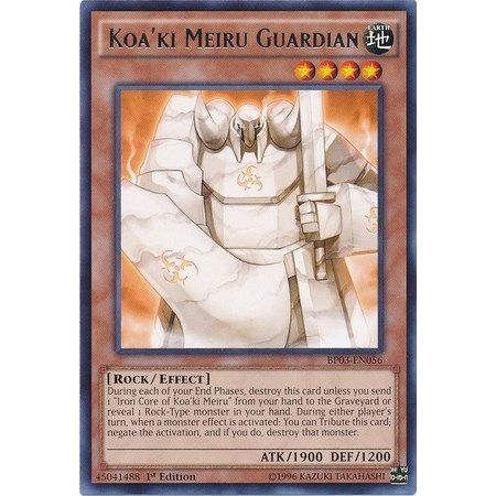 Image for Koa'ki Meiru Guardian (BP03-EN056) (BP03) - YuGiOh