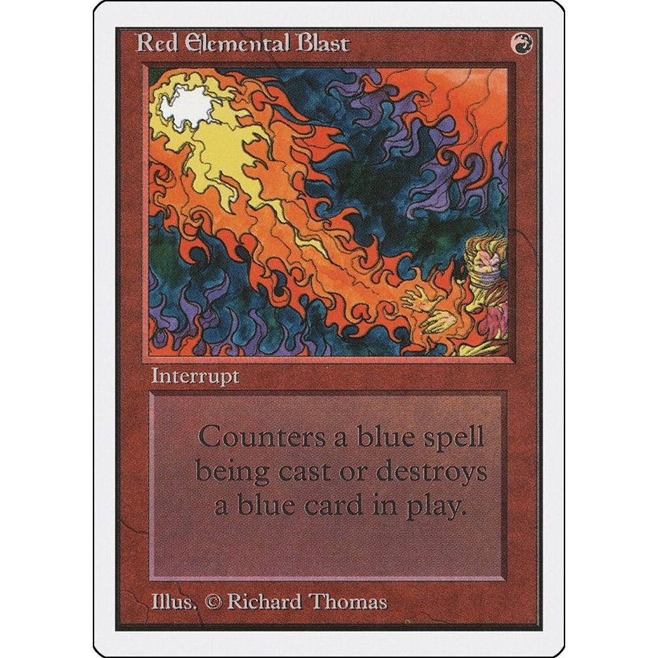 Image for Red Elemental Blast (2ED) - Magic: The Gathering
