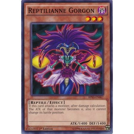 Image for Reptilianne Gorgon (BP03-EN067) (BP03) - YuGiOh