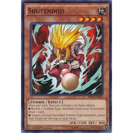 Image for Shutendoji (BP03-EN069) (BP03) - YuGiOh