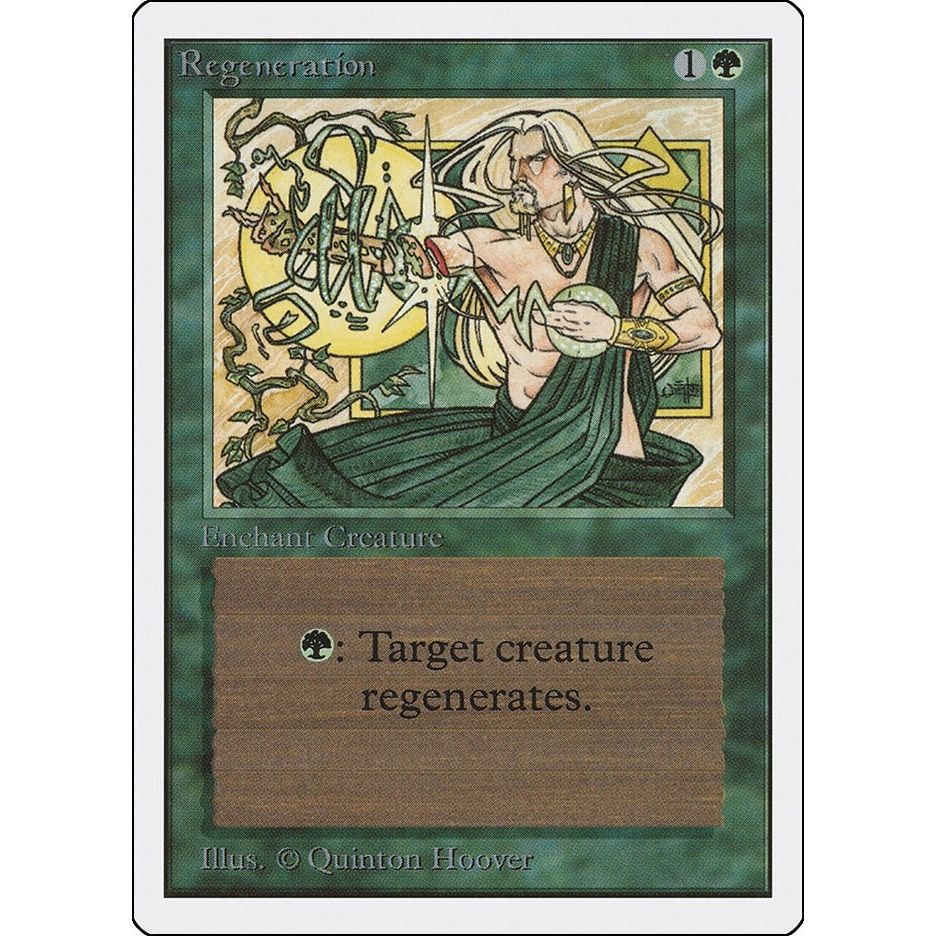 Image for Regeneration (2ED) - Magic: The Gathering