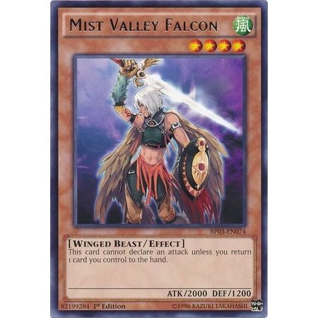 Image for Mist Valley Falcon (BP03-EN074) (BP03) - YuGiOh